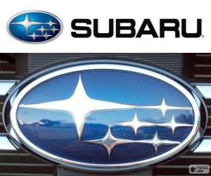 yapboz Subaru logosu Japon otomobil markası